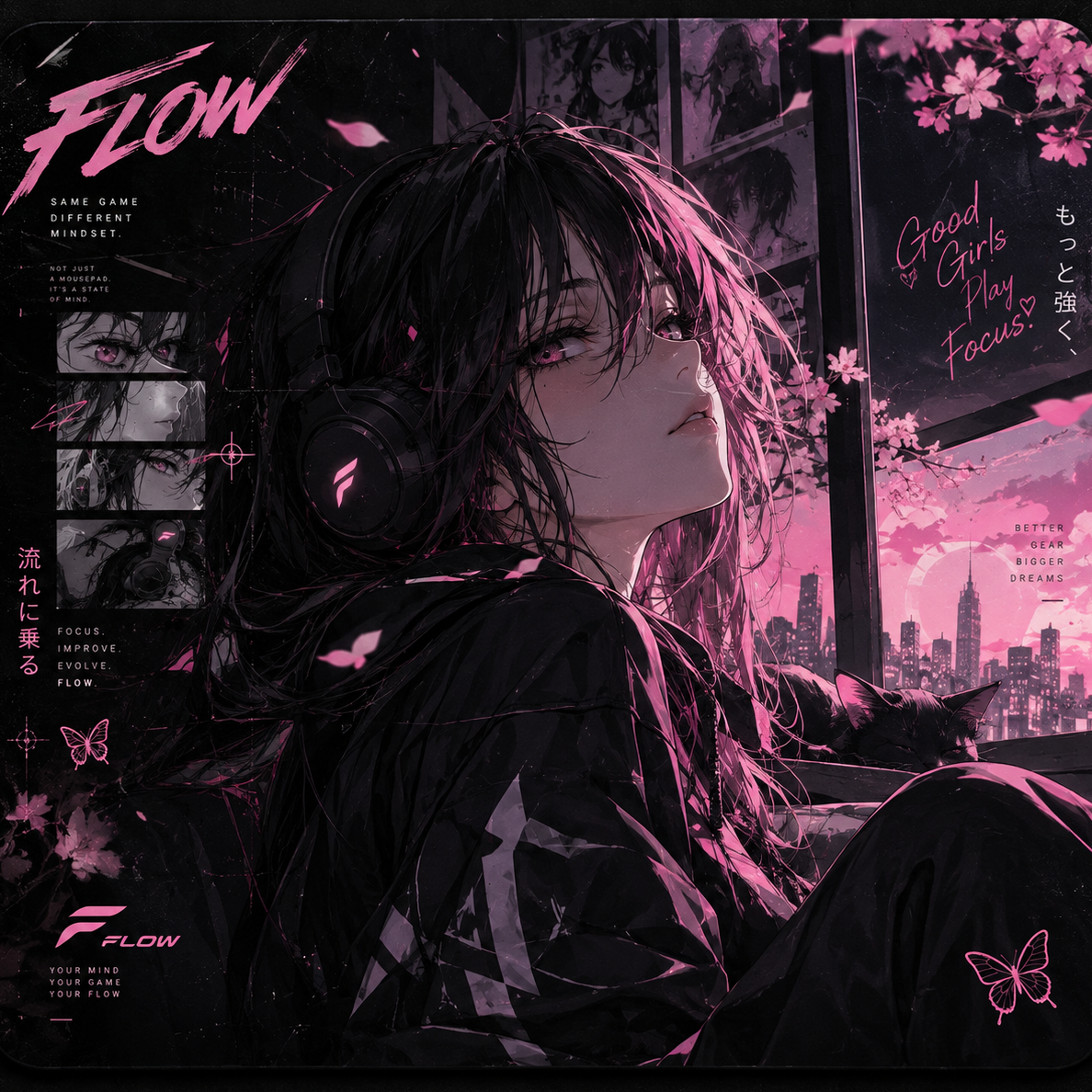 FLOW BLOSSOM baskı